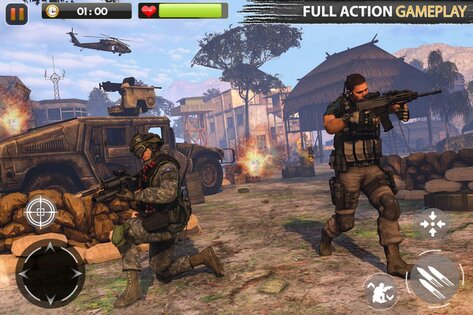 Real Commando Secret Mission 24.8. Скриншот 2