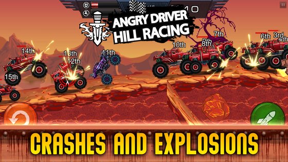 Hill Racing Attack 1.0.1. Скриншот 5