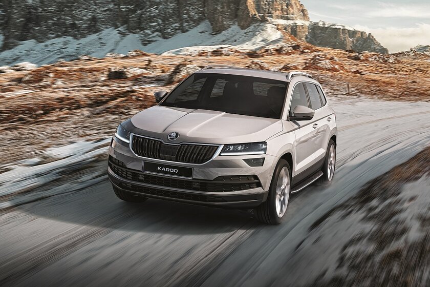 Skoda объявила российские цены на стильный кроссовер Karoq