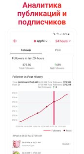 Apphi – планирование публикаций для Instagram* 11.8.1. Скриншот 4