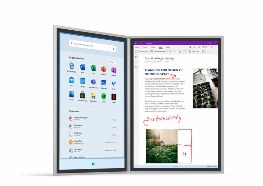 Microsoft рассказала про Windows 10X: быстрые обновления и упрощённый интерфейс