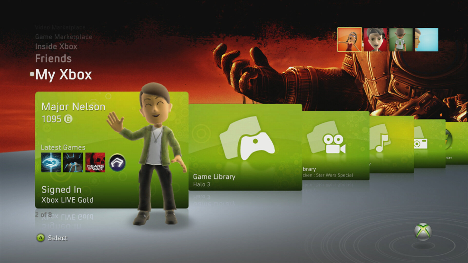 Xbox 360 life. Xbox Live Xbox 360. NXE Xbox 360. Xbox 360 Интерфейс. Xbox Live игры.