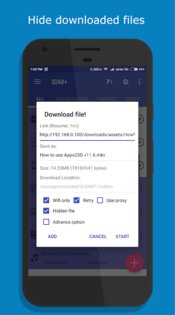 1DM Downloader Manager 18.2. Скриншот 6