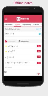 Symbolab – математический решатель 11.0.0. Скриншот 6