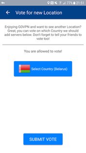 GOVPN 1.9.8.2. Скриншот 6