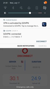 GOVPN 1.9.8.2. Скриншот 8