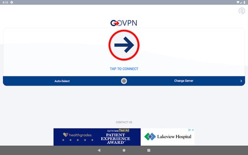 GOVPN 1.9.8.2. Скриншот 9