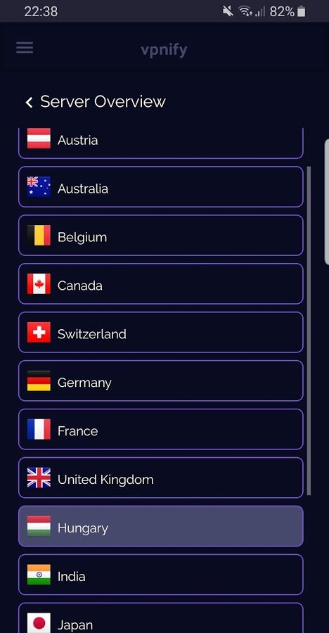 Скачать vpnify 2.1.0 для Android