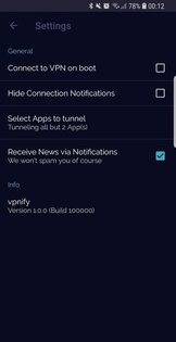 vpnify 2.2.5. Скриншот 4