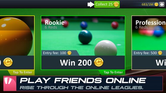 Snooker Stars 4.996. Скриншот 7