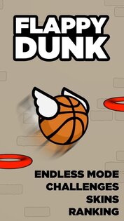 Flappy Dunk 2.11.11. Скриншот 5