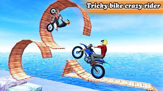 Bike Stunt Tricks Master 3.171. Скриншот 3