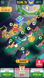 Idle Light City 3.0.6. Скриншот 3