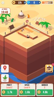 Idle Digging Tycoon 1.7.6. Скриншот 1