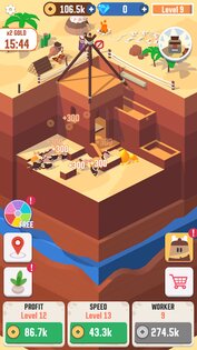 Idle Digging Tycoon 1.7.6. Скриншот 2