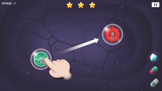 Война за расширение клеток 1.2.7. Скриншот 23