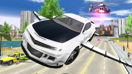 Flying Car Transport Simulator 1.34. Скриншот 3