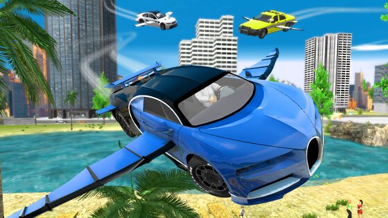 Flying Car Transport Simulator 1.34. Скриншот 8