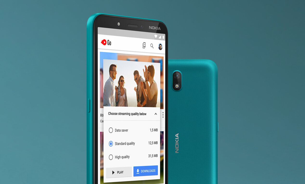 Представлен Nokia C2 — смартфон начального уровня с Android Go и  фронтальной вспышкой