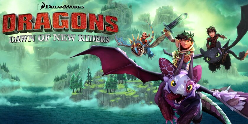 Обзор DreamWorks Dragons Dawn of New Riders. Спасаем драконов