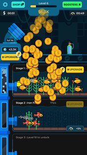 Idle Fish Aquarium 1.7.9. Скриншот 3