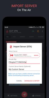 EUT VPN 1.7.4. Скриншот 7
