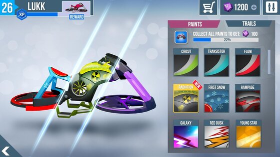 Gravity Rider Zero 1.43.20. Скриншот 3