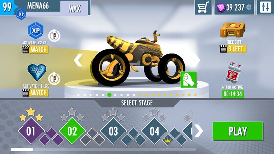 Gravity Rider Zero 1.43.20. Скриншот 6