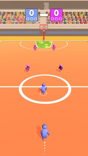 Basket Dunk 3D 1.5. Скриншот 1