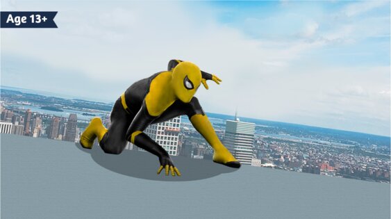 Flying Spider Rope Hero 1.0.32. Скриншот 4