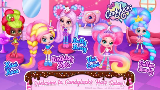 Candylocks Hair Salon 1.2.107. Скриншот 3