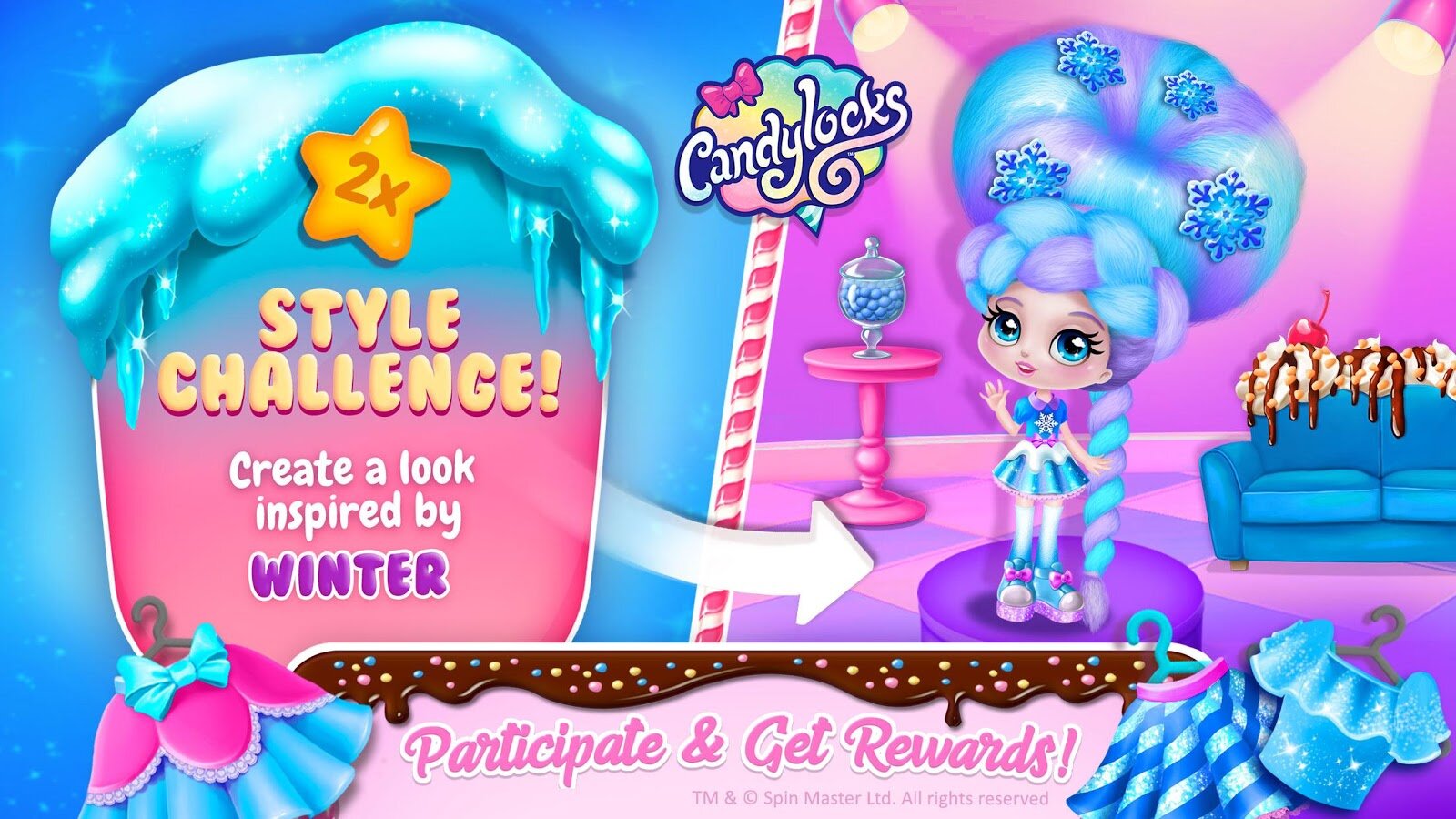 Скачать Candylocks Hair Salon 1.2.42 для Android