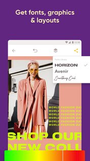 GoDaddy Studio – добавить текст на фото 7.89.0. Скриншот 7