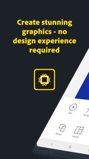 Adobe Express: Graphic Design 27.4.1. Скриншот 1