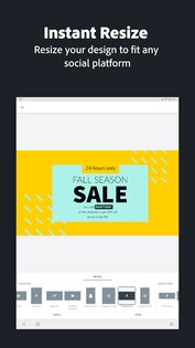 Adobe Express: Graphic Design 27.4.1. Скриншот 11