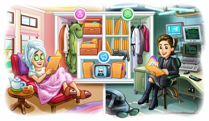 Telegram 6.0: сортировка чатов, статистика каналов и улучшенная синхронизация с ПК