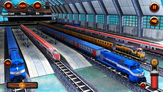 Train Racing Games 3D 2 Player 9.5. Скриншот 6