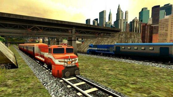 Train Racing Games 3D 2 Player 9.5. Скриншот 17