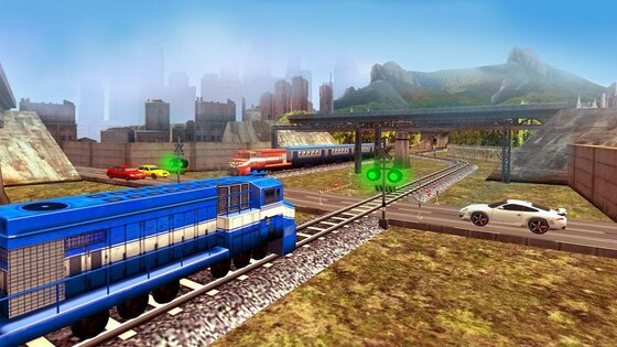 Train Racing Games 3D 2 Player 9.5. Скриншот 19