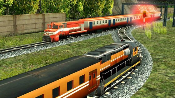 Train Racing Games 3D 2 Player 9.5. Скриншот 24