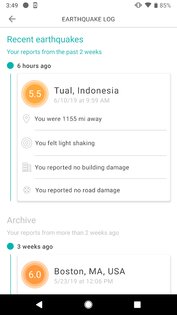 MyShake 3.1.26. Скриншот 6