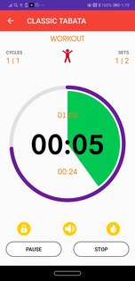 Таймер тренировок с музыкой 2.3.0. Скриншот 9
