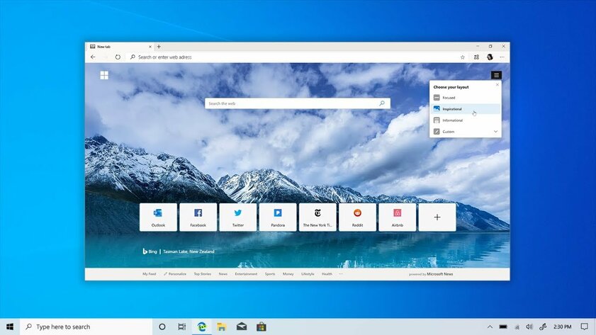 Microsoft Edge стал вторым по популярности браузером на десктопных платформах