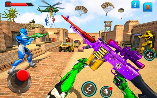 Robot FPS Shooting Strike 7.7. Скриншот 1