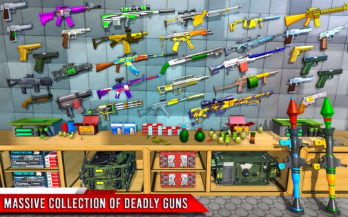 Robot FPS Shooting Strike 7.8. Скриншот 2