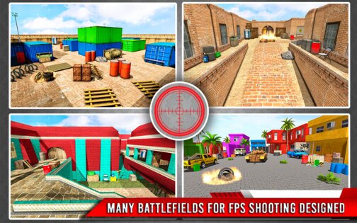 Robot FPS Shooting Strike 7.8. Скриншот 13