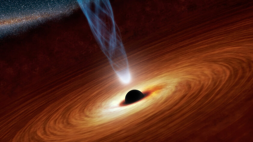 Астрофизики обнаружили невозможное: свет сбежал от чёрной дыры