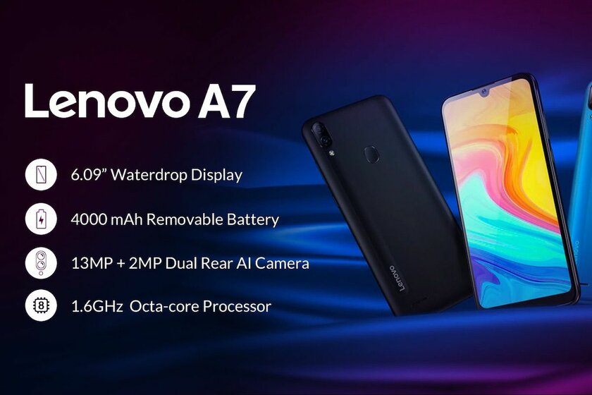 Анонс Lenovo A7: смартфон на процессоре Unisoc и со съёмной батареей