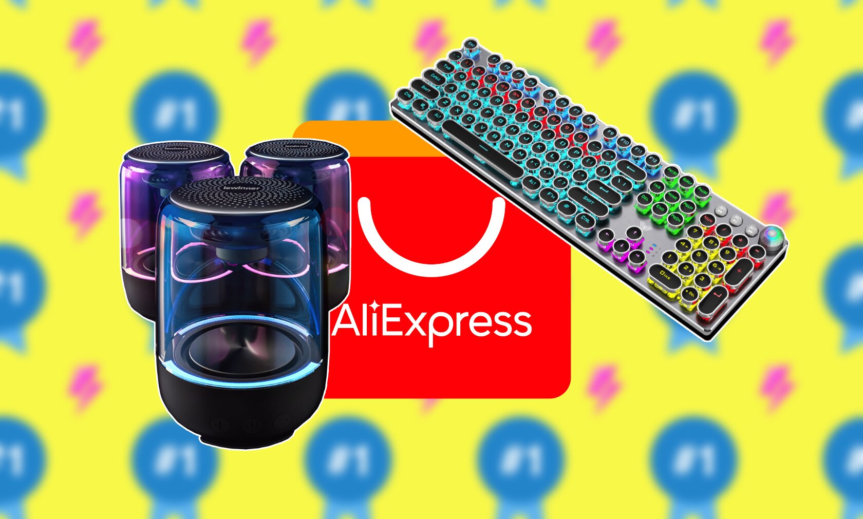 Прозрачная колонка, стимпанк-клавиатура и другие интересные гаджеты с  AliExpress