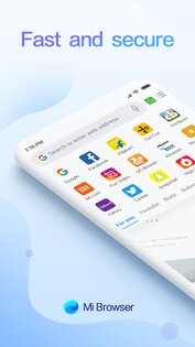 Mi Браузер 14.32.0. Скриншот 1